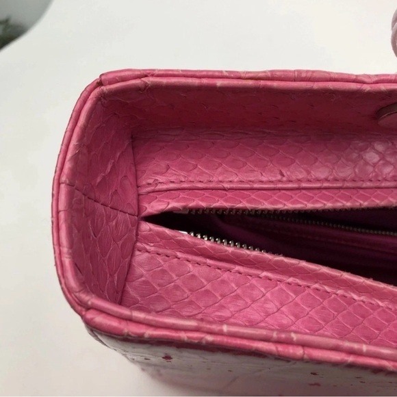 Dior Large Lady Dior Python 2Way Bag - Picture 6 of 16
